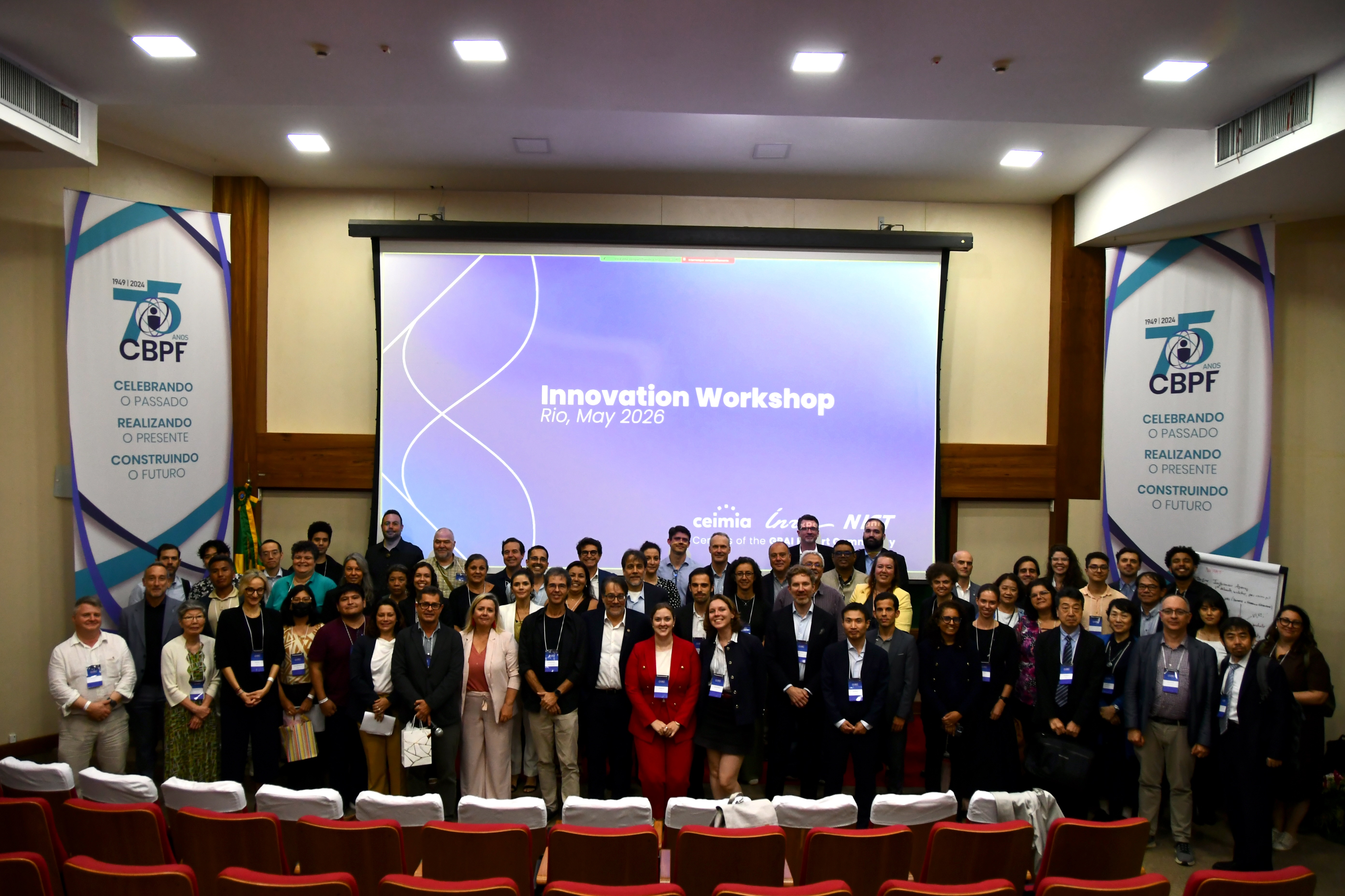 Participants of the Innovation Workshop GPAI Associated 2026
Credits: NCS/CBPF
